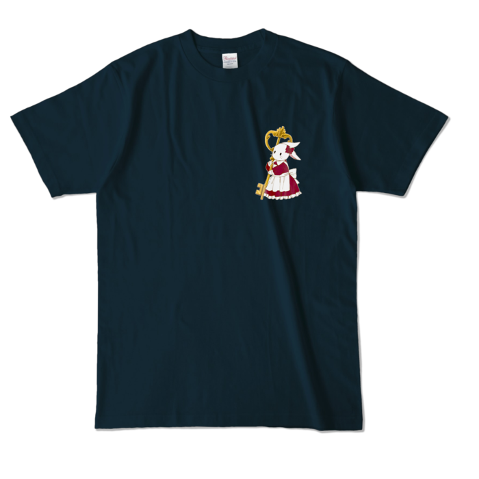 カラーTシャツ - L - ネイビー (濃色)