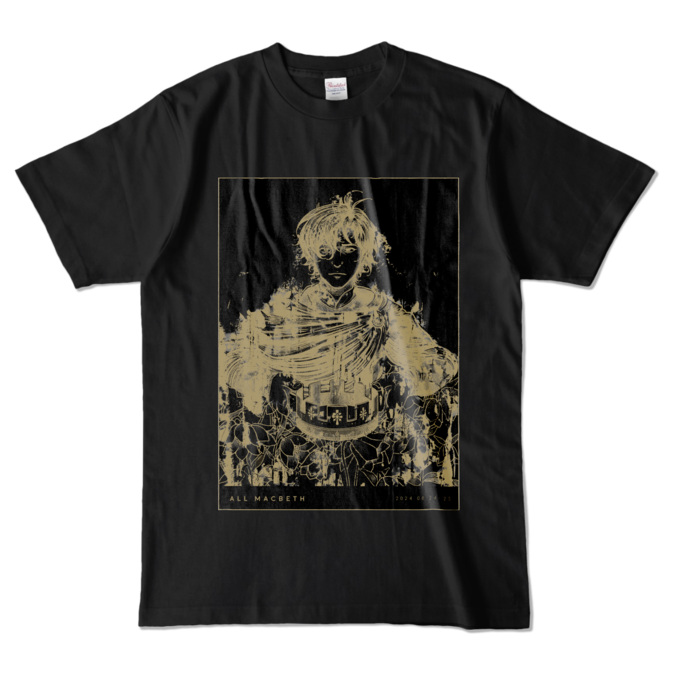 カラーTシャツ - L - ブラック (濃色)