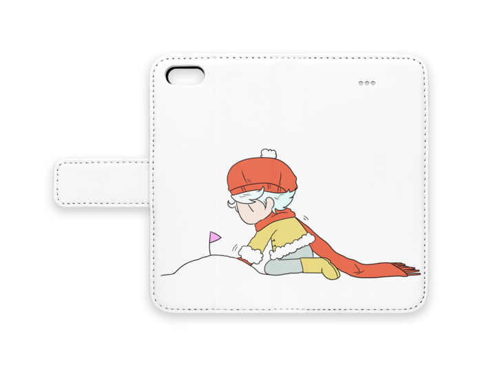 手帳型iPhoneケース - iPhone 5 / SE - ストラップ穴 なし