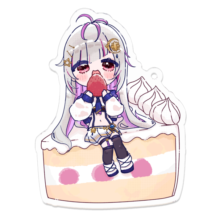 つむぎケーキ♡ 70 x 70 (mm)