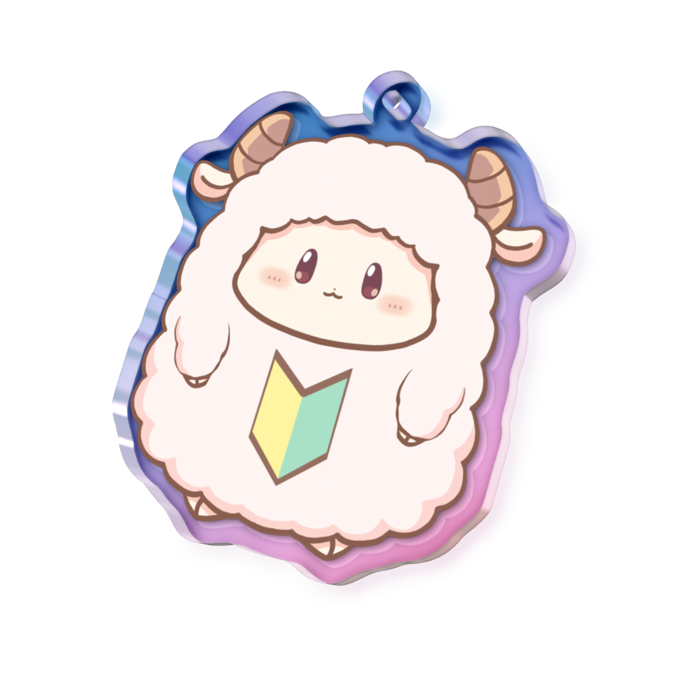 けだま① - 50 × 50mm