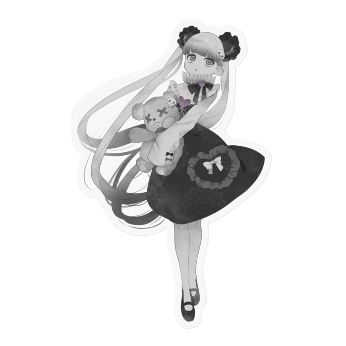 ステッカー こゆきちゃん 創作雑貨 2 00 A M Booth