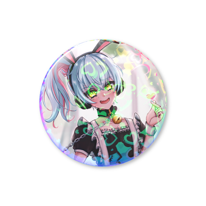 ホログラム缶バッジ - 44mm