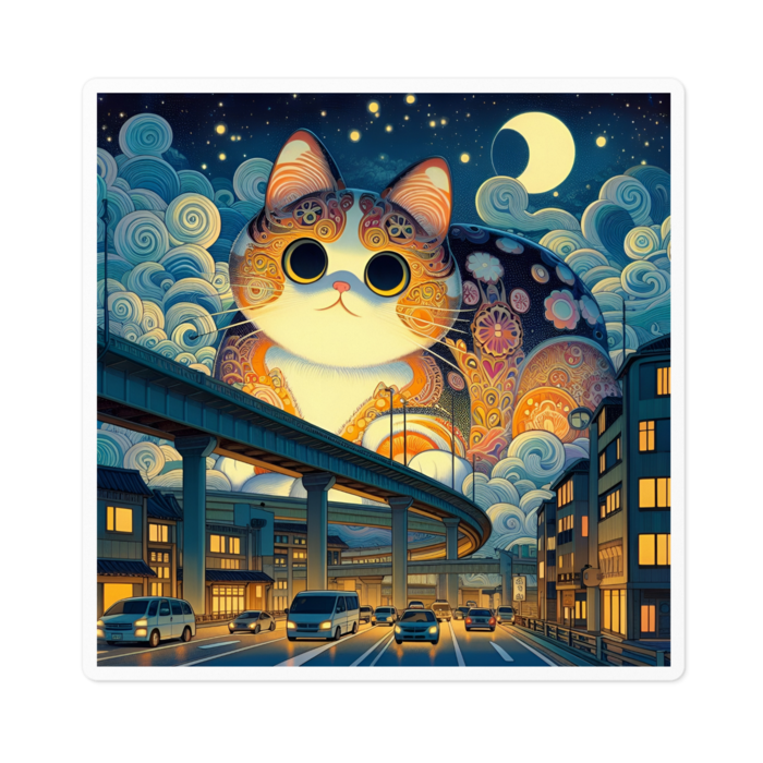 ステッカー - 100 x 100 (mm)