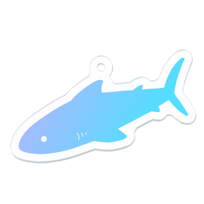 アクリルキーホルダー（コーティング） - 50 x 50 (mm)