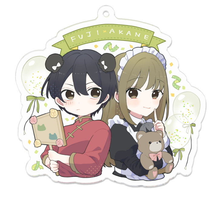 アクリルキーホルダー - 70 x 70 (mm)