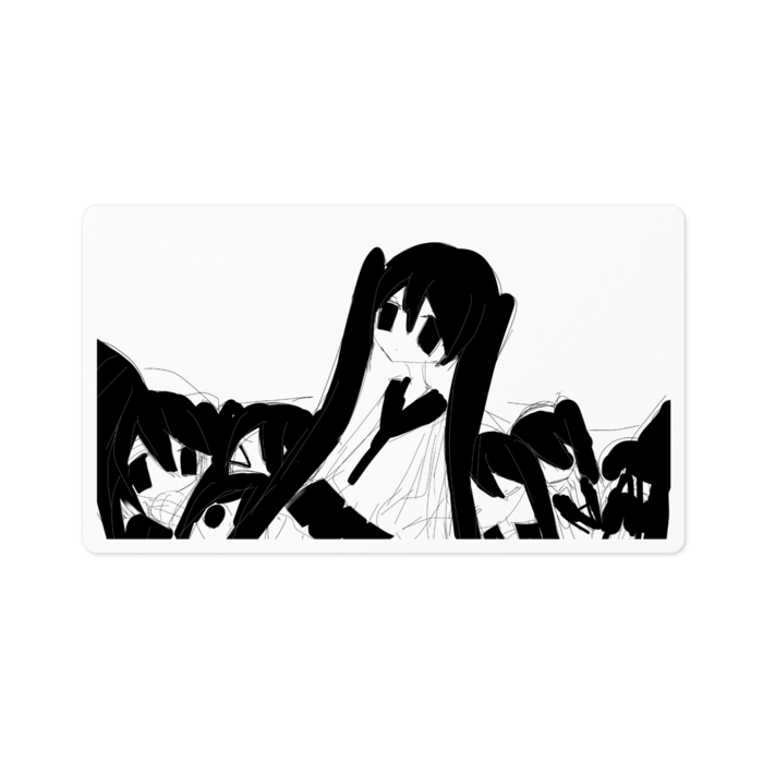 ステッカー - 100 x 100 (mm)