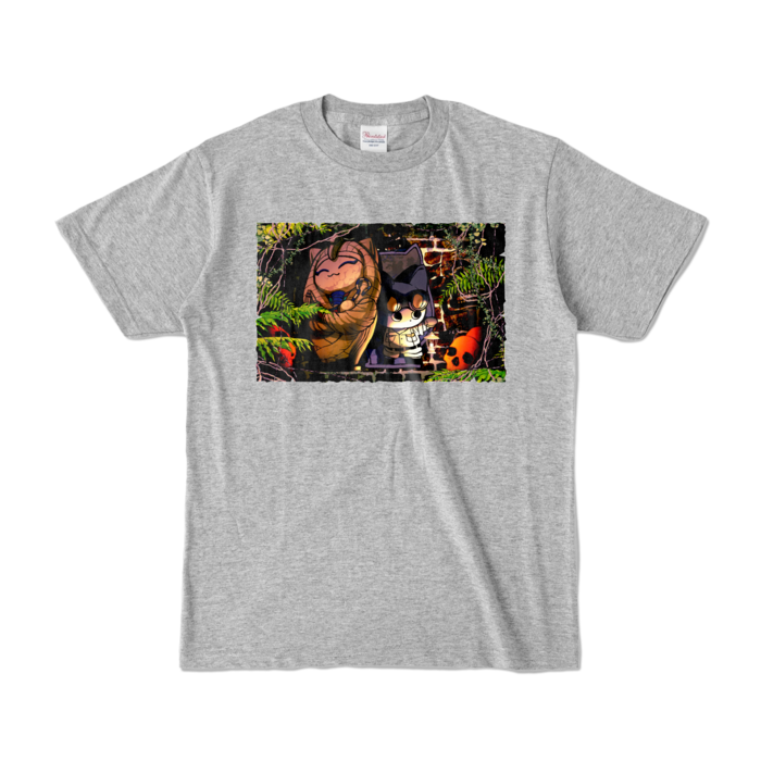 カラーTシャツ - S - 杢グレー (濃色)