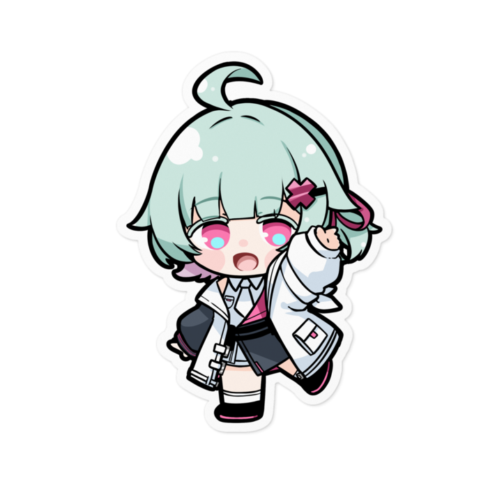 ステッカー - 100 x 100 (mm)