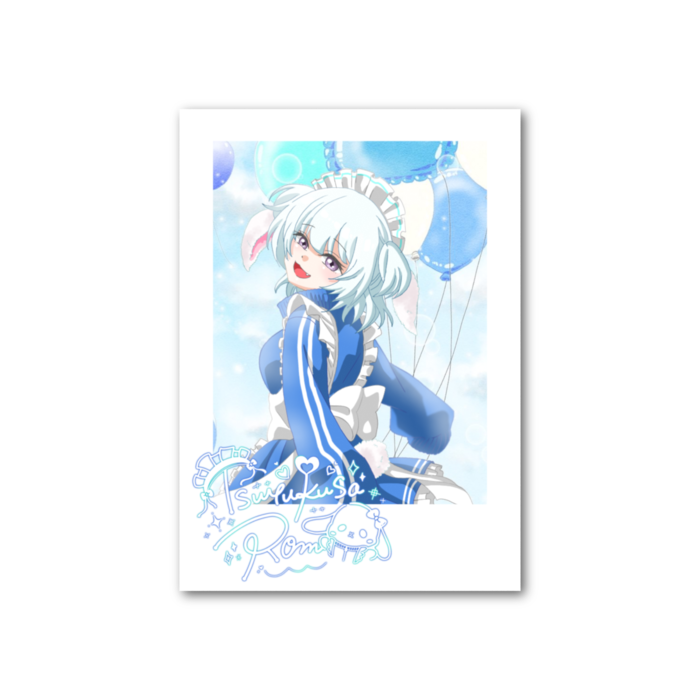 フォト風カード - 縦 - 片面