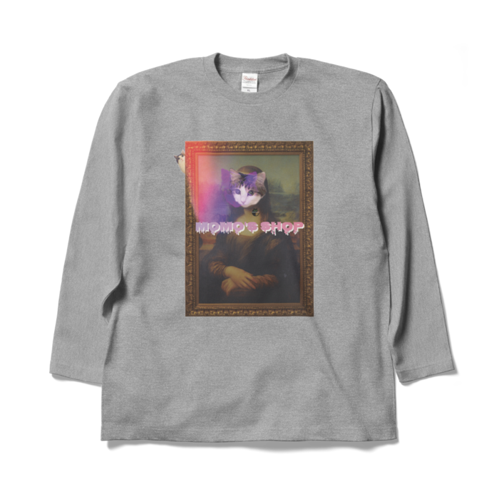 ロングスリーブTシャツ - XL - 杢グレー