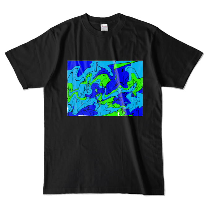 カラーTシャツ - L - ブラック (濃色)
