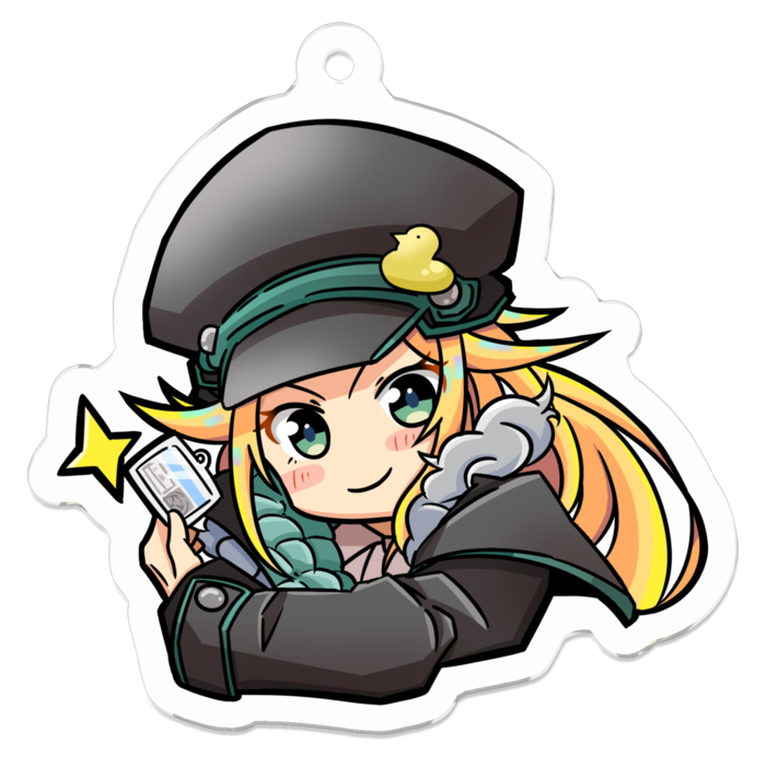 アクリルキーホルダー - 50 x 50 (mm)