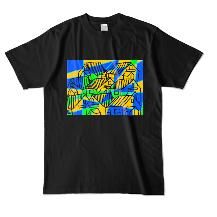 カラーTシャツ - L - ブラック (濃色)