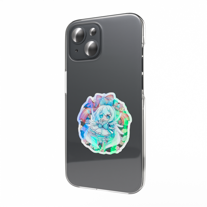 ホログラムスマホステッカー - 縦