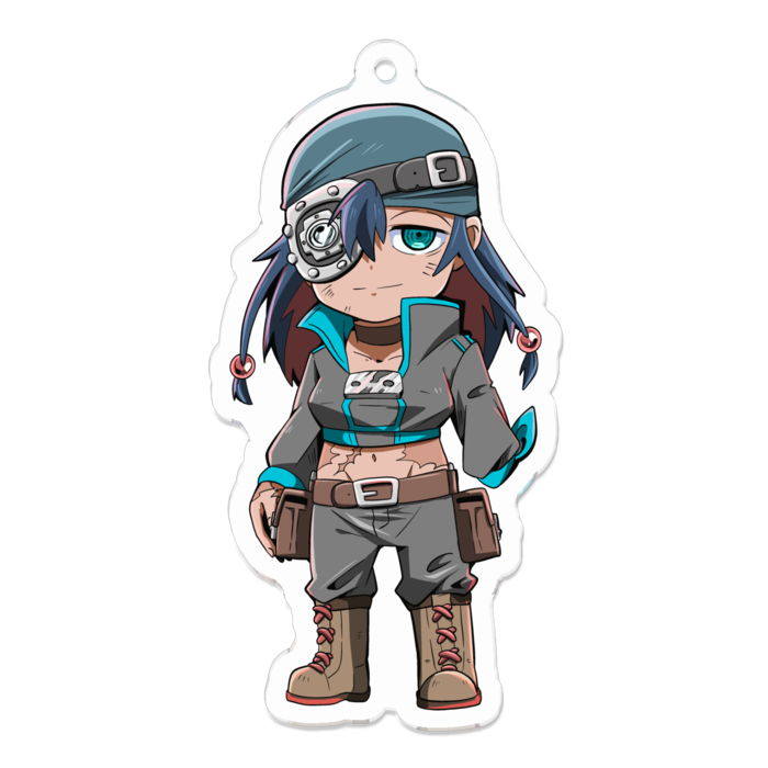 アクリルキーホルダー - 70 x 70 (mm)