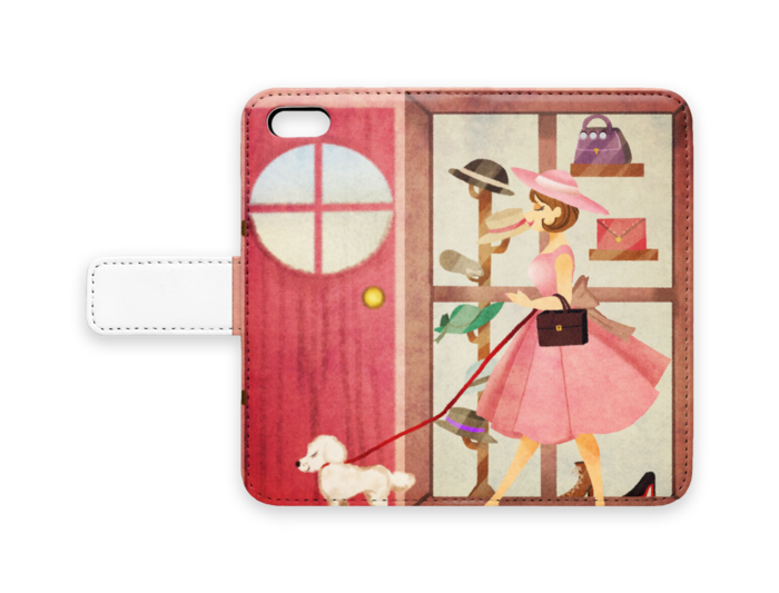 手帳型iPhoneケース - iPhone 5 / SE - ストラップ穴 なし