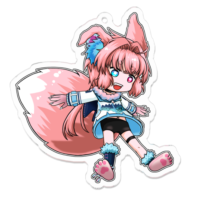 アクリルキーホルダー - 70 x 70 (mm)
