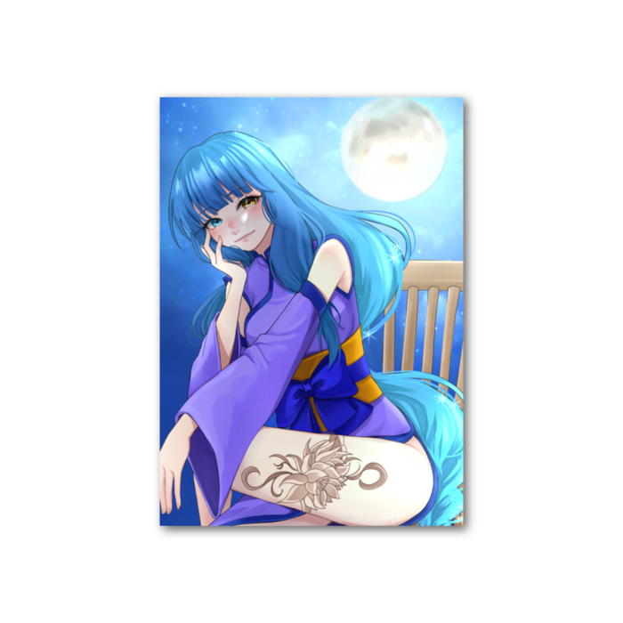 フォト風カード - 縦 - 片面