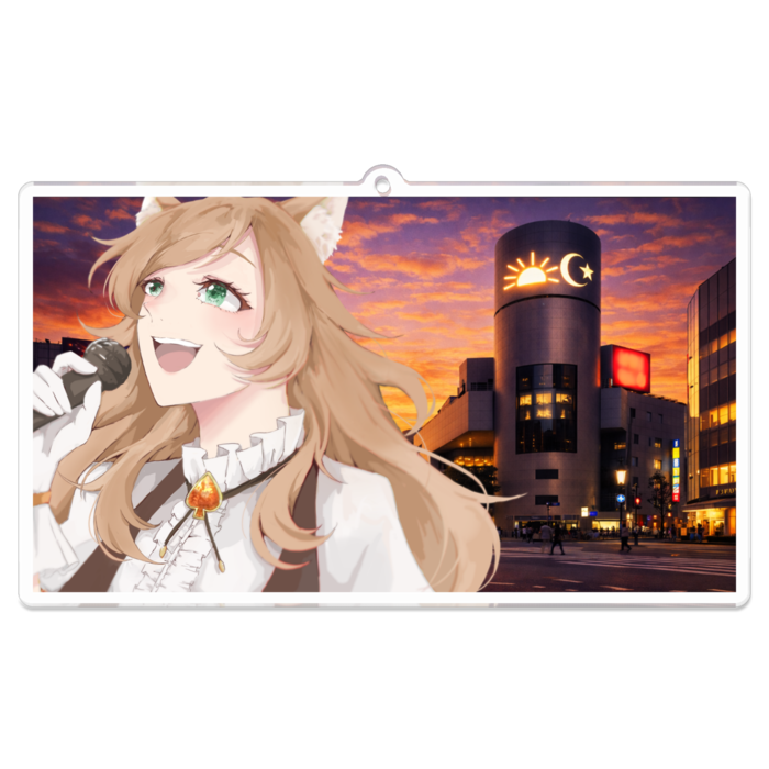 アクリルキーホルダー - 100 x 100 (mm)