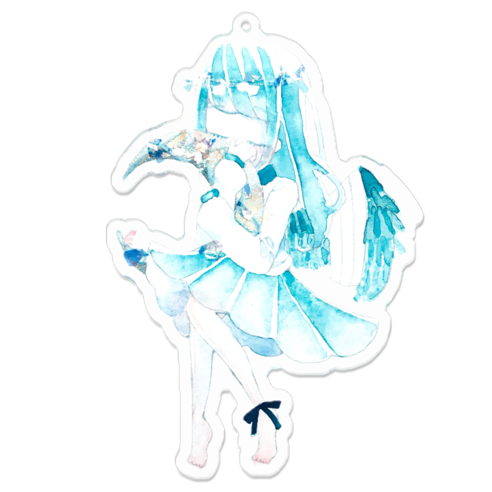 アクリルキーホルダー - 100 x 100 (mm)
