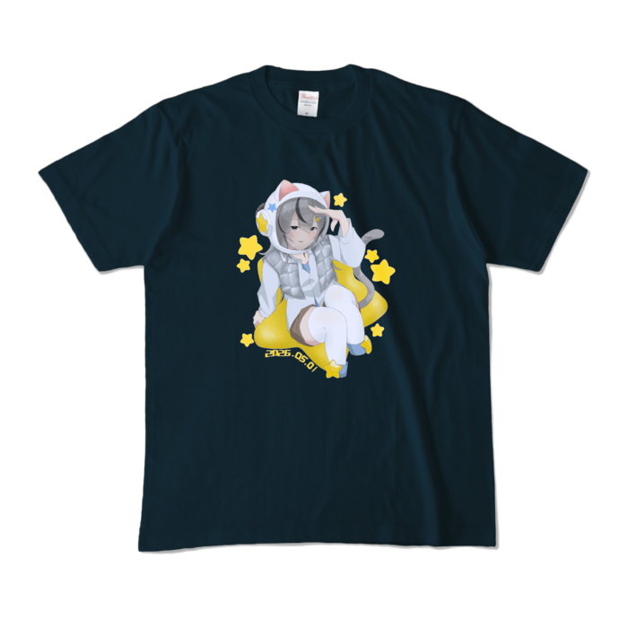 カラーTシャツ - M - ネイビー (濃色)