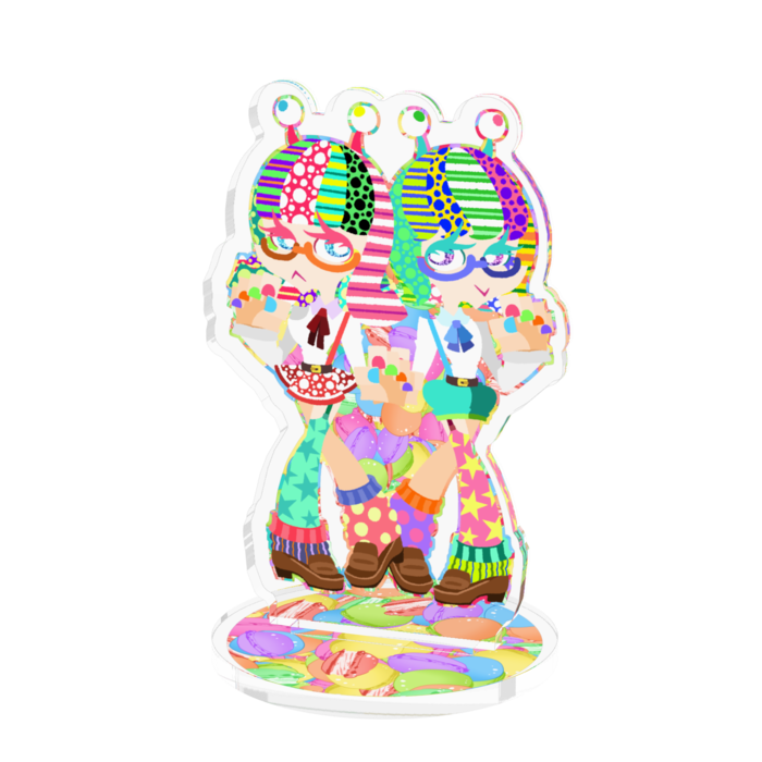 アクリルフィギュア - 70x70mm