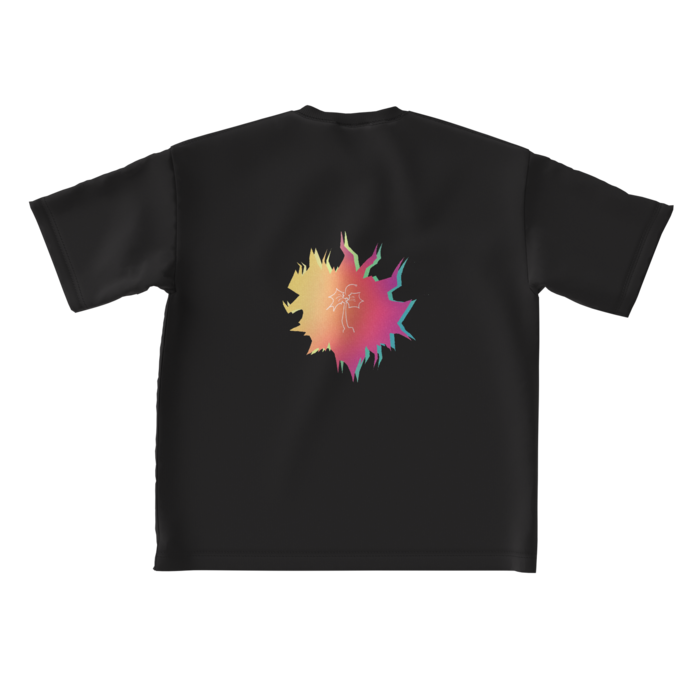 ビッグシルエットTシャツ - L - 背面