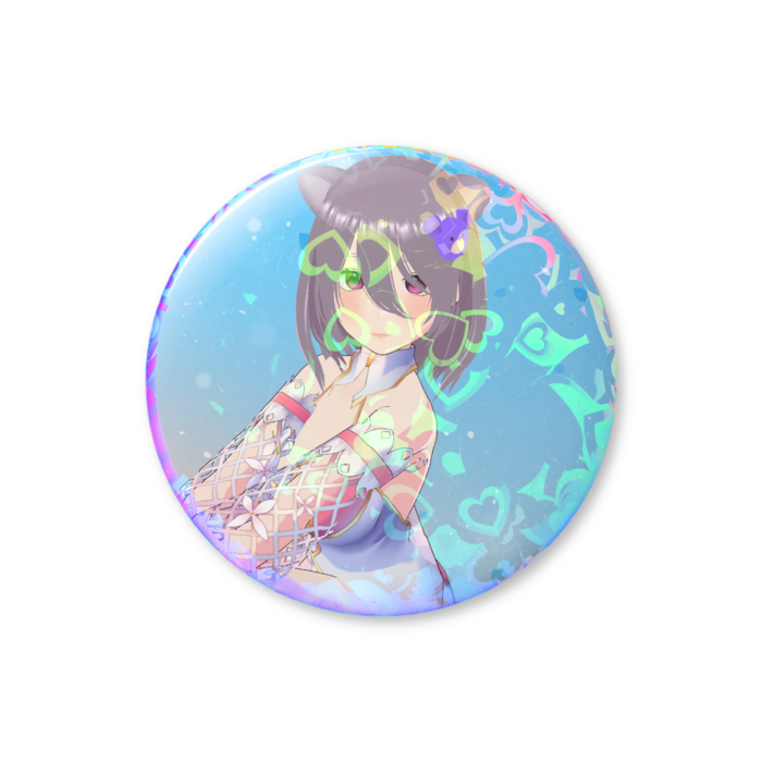 ホログラム缶バッジ - 76mm