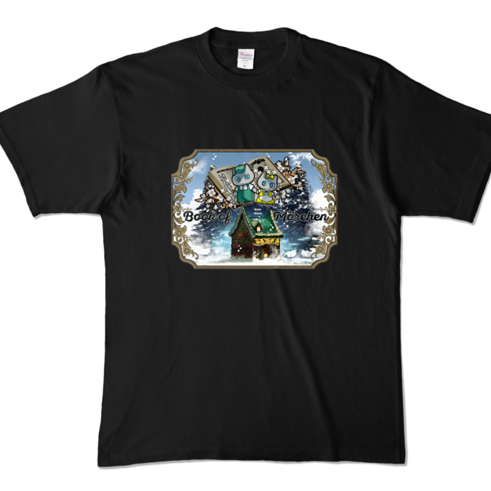 カラーTシャツ - XL - ブラック (濃色)