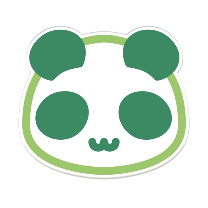 アクリルバッジ - 100 x 100 (mm)