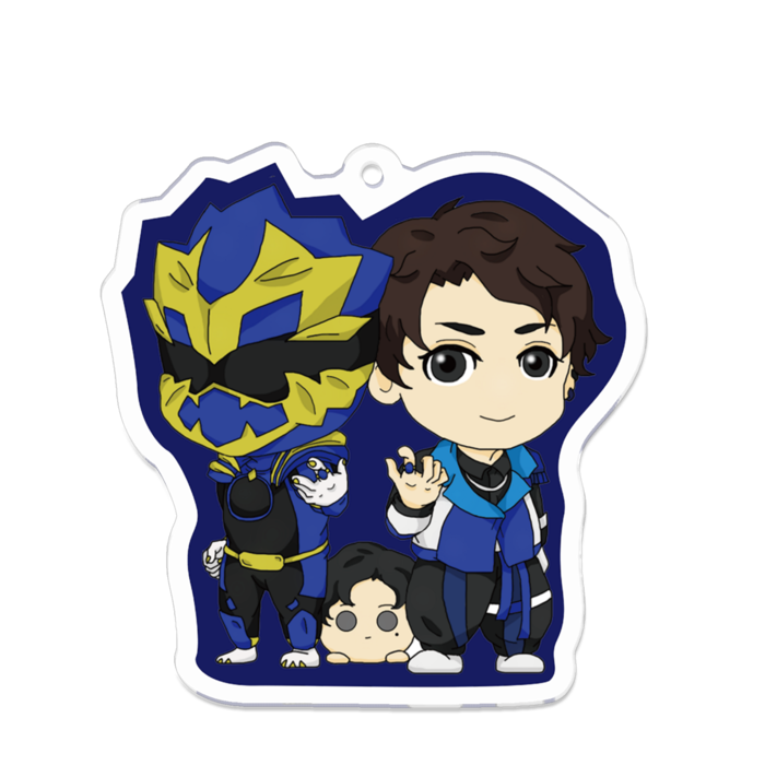 アクリルキーホルダー - 70 x 70 (mm)