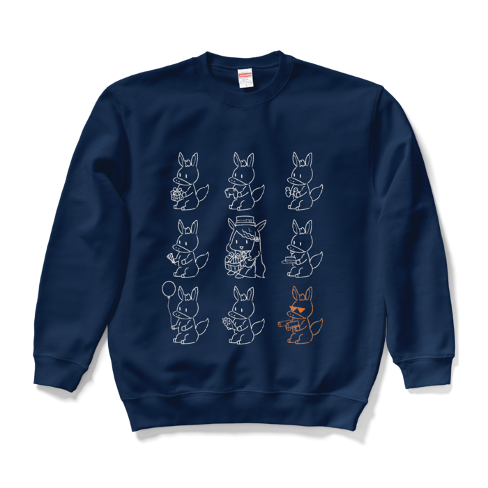 スウェット - L - ネイビー