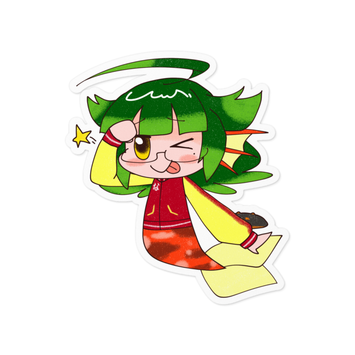 ステッカー - 100 x 100 (mm)