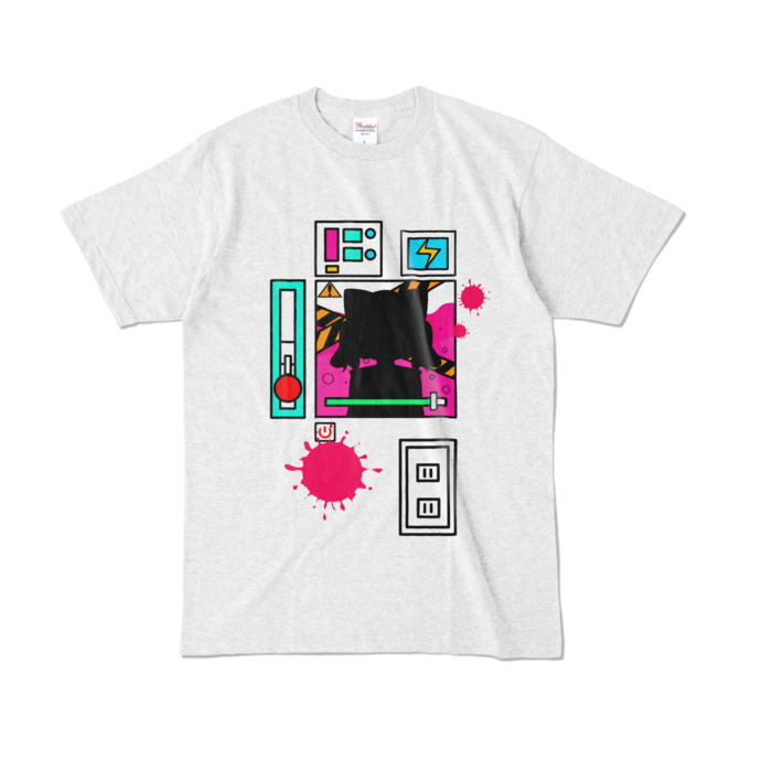 カラーTシャツ - L - アッシュ (淡色)