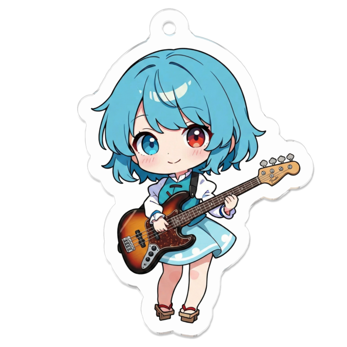 アクリルキーホルダー - 50 x 50 (mm)(キャラのみ)