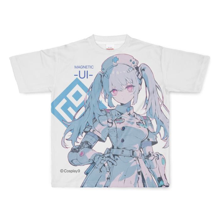 フルグラフィックTシャツ - L - 正面印刷のみ