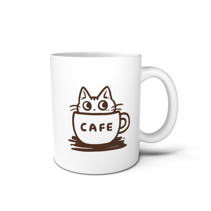 マグカップ - 直径 8 cm / 高さ 9.5 cm