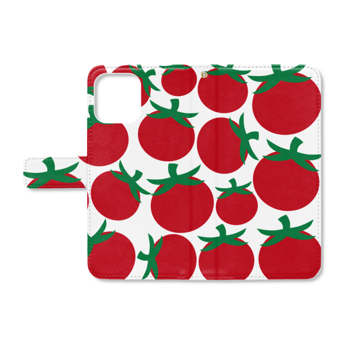 手帳型iPhoneケース - iPhone12 ProMax - ストラップ穴 あり