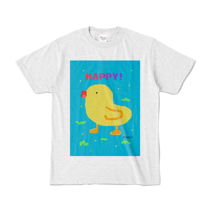 カラーTシャツ - S - アッシュ (淡色)