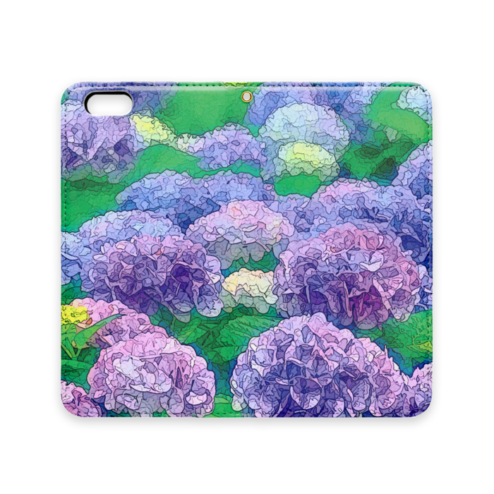 手帳型iPhoneケース(ベルトなし) - iPhone 6 Plus / 6s Plus - ストラップ穴 あり