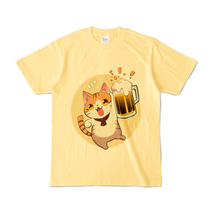 カラーTシャツ - S - ライトイエロー (淡色)