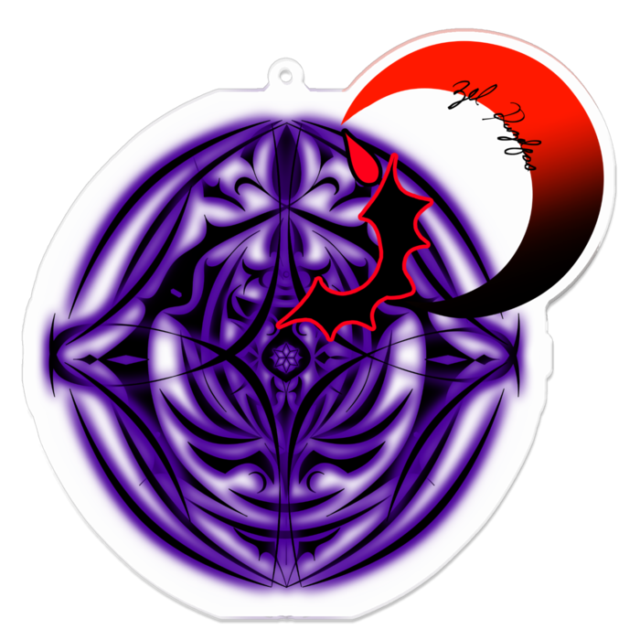 アクリルキーホルダー - 100 x 100 (mm)