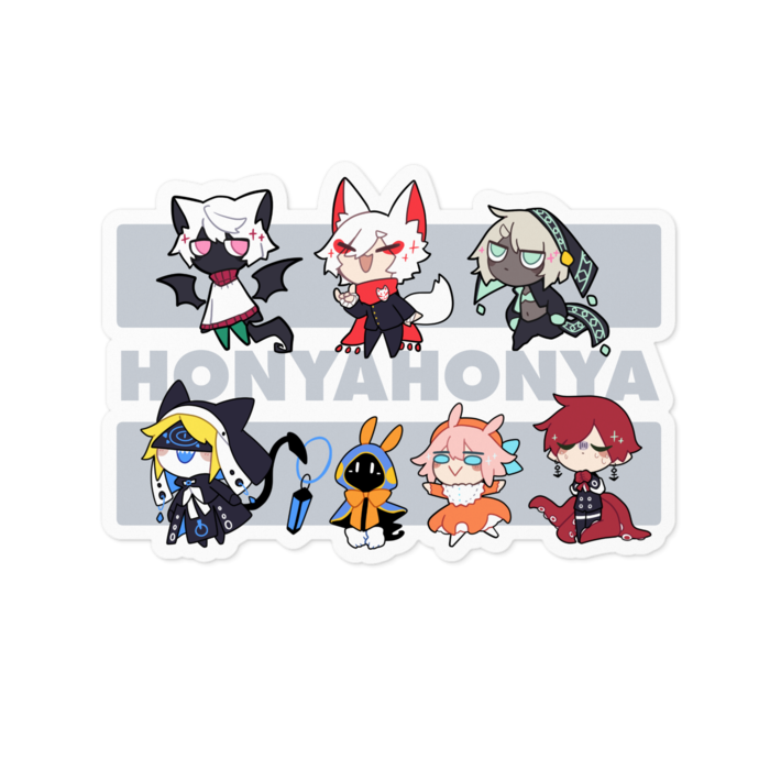 ステッカー - 100 x 100 (mm)