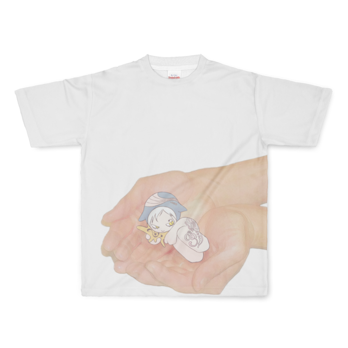 フルグラフィックTシャツ - L - 正面印刷のみ