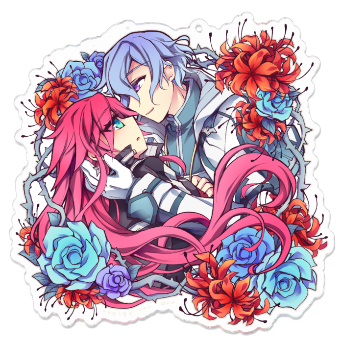 アクリルキーホルダー - 100 x 100 (mm)