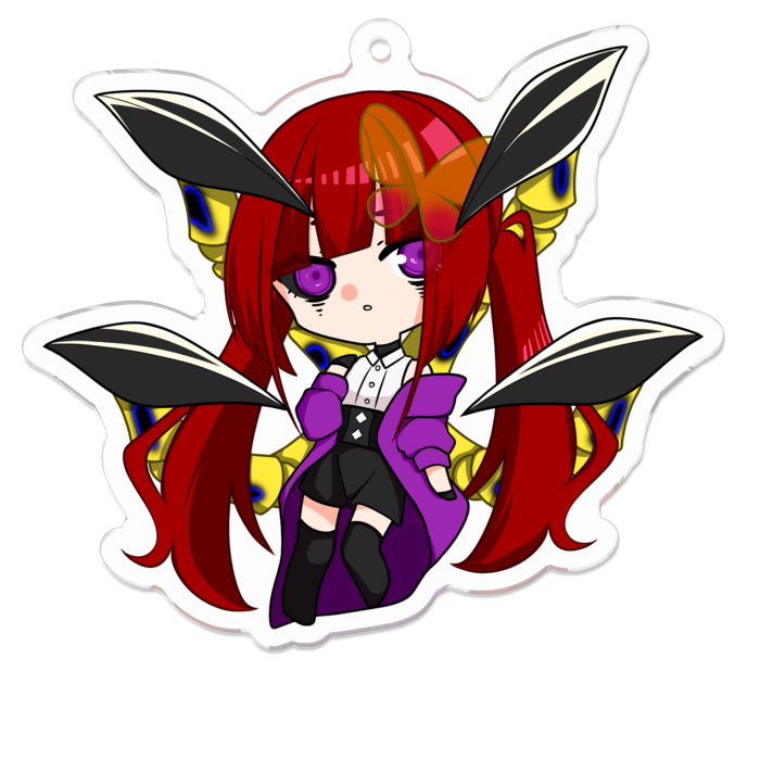 アクリルキーホルダー - 70 x 70 (mm)