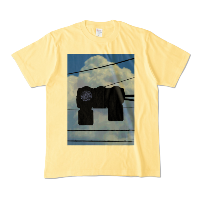 カラーTシャツ - M - ライトイエロー (淡色)