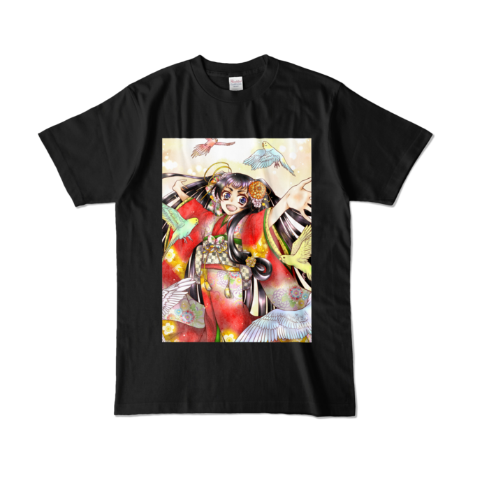 カラーTシャツ - L - ブラック (濃色)