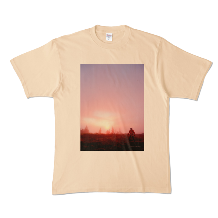カラーTシャツ - XL - ナチュラル (淡色)